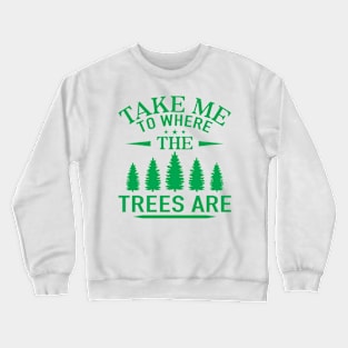 Trees art Crewneck Sweatshirt